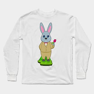 Rabbit Groom Suit Wedding Long Sleeve T-Shirt